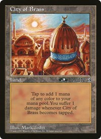 City of Brass (Oversized) [Oversize Cards] | Shuffle n Cut Hobbies & Games