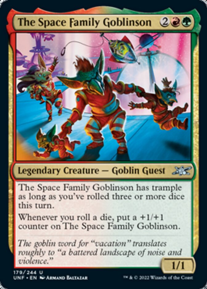 The Space Family Goblinson [Unfinity] | Shuffle n Cut Hobbies & Games