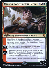 Minsc & Boo, Timeless Heroes (Promo Pack) [The Lost Caverns of Ixalan Promos] | Shuffle n Cut Hobbies & Games