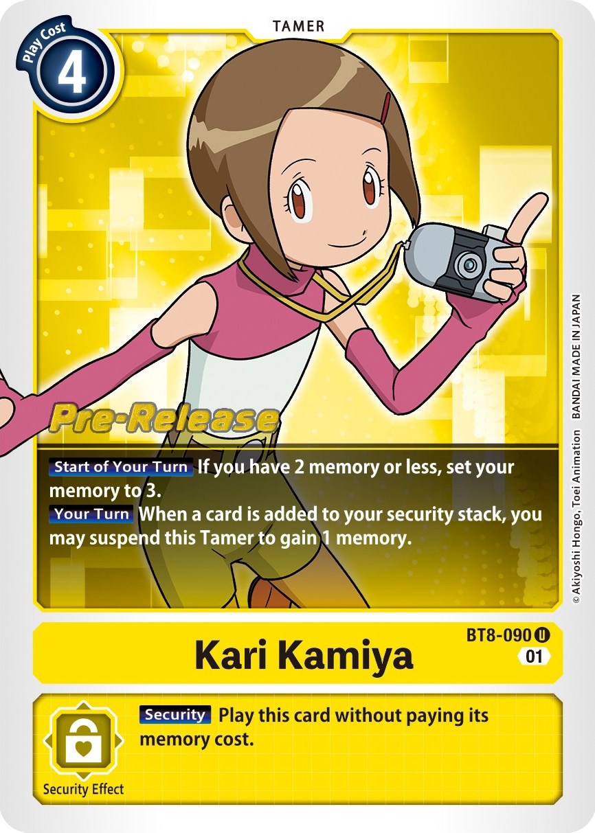 Kari Kamiya [BT8-090] [New Awakening Pre-Release Cards] | Shuffle n Cut Hobbies & Games