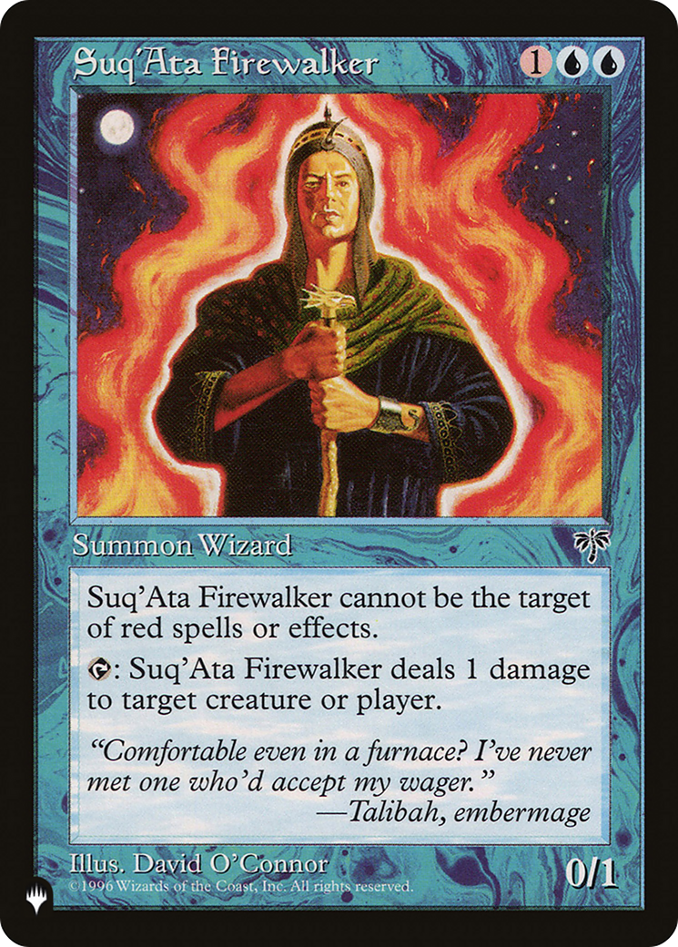 Suq'Ata Firewalker [The List] | Shuffle n Cut Hobbies & Games