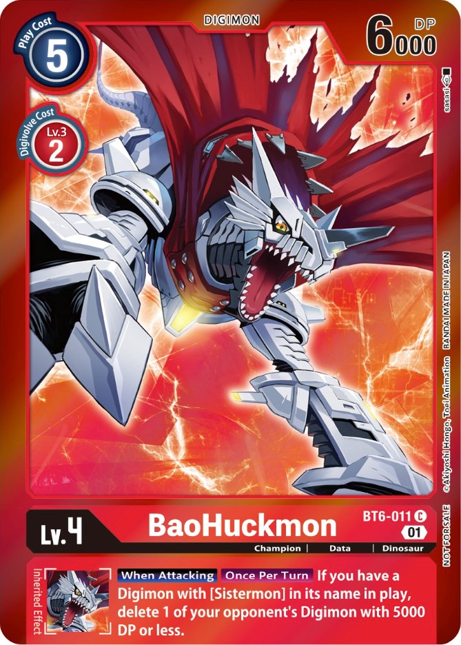 BaoHuckmon [BT6-011] (Event Pack 3) [Double Diamond Promos] | Shuffle n Cut Hobbies & Games