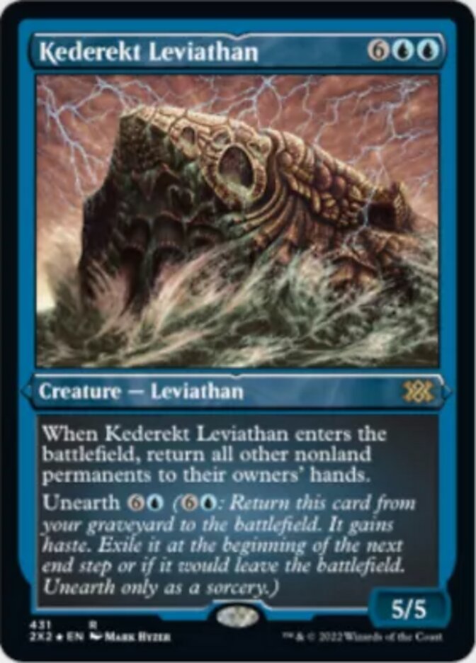 Kederekt Leviathan (Foil Etched) [Double Masters 2022] | Shuffle n Cut Hobbies & Games