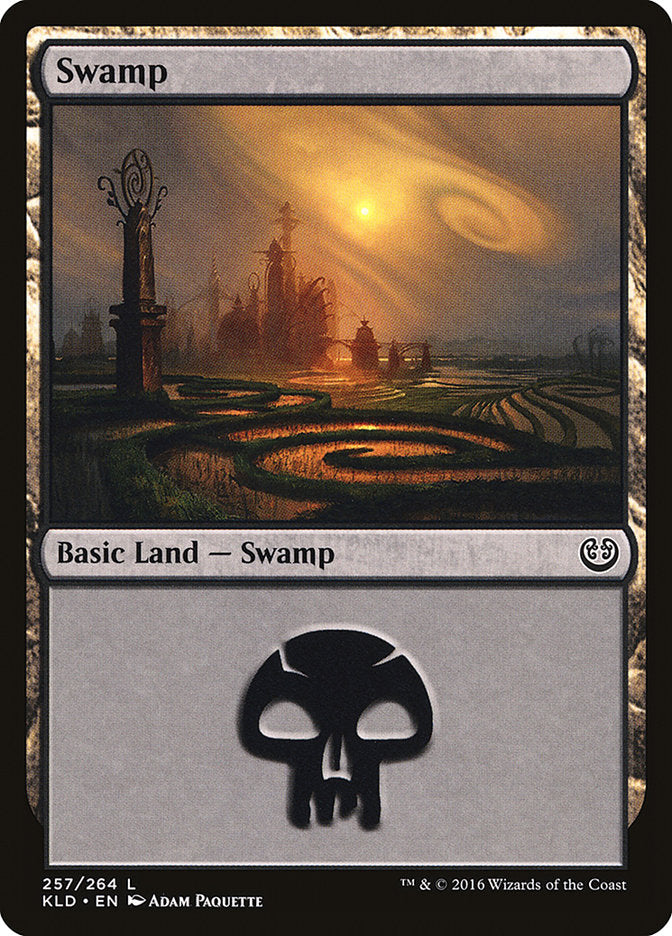 Swamp (257) [Kaladesh] | Shuffle n Cut Hobbies & Games