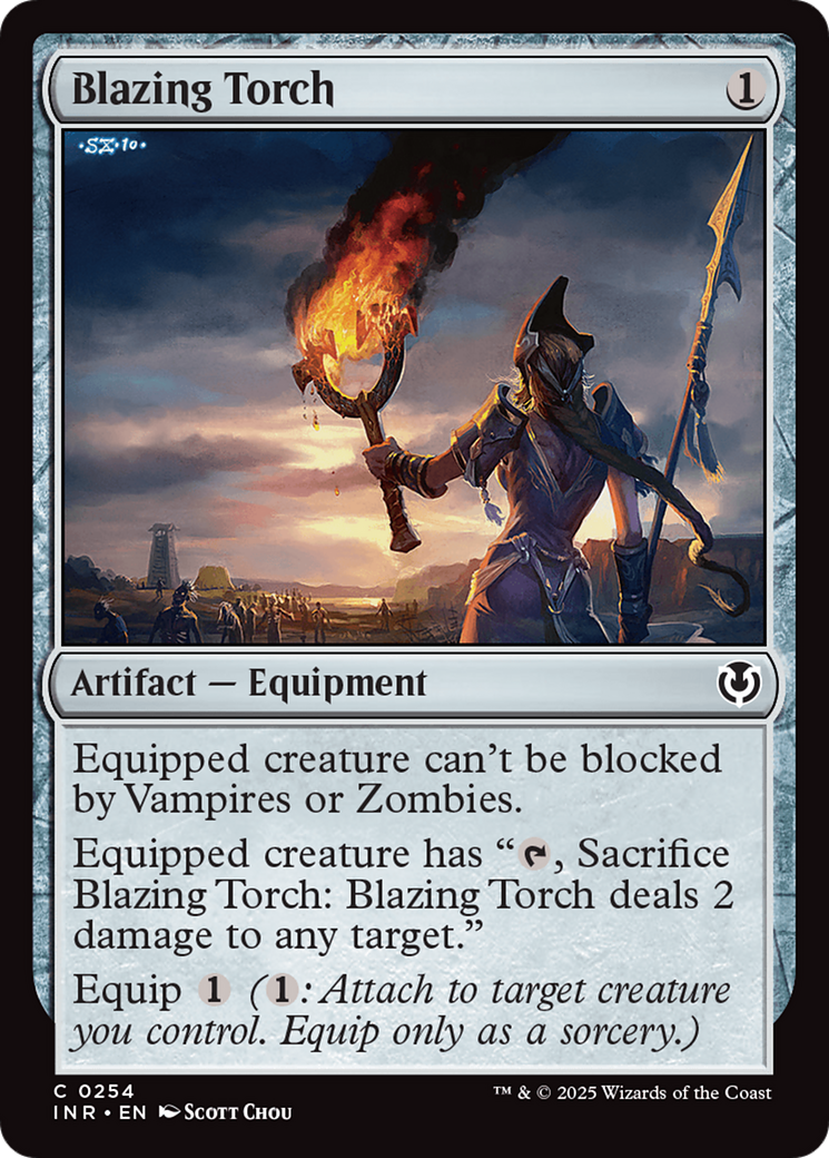 Blazing Torch [Innistrad Remastered] | Shuffle n Cut Hobbies & Games