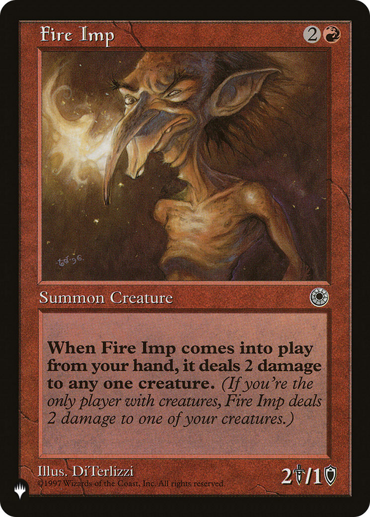 Fire Imp [The List] | Shuffle n Cut Hobbies & Games