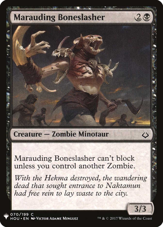 Marauding Boneslasher [Mystery Booster] | Shuffle n Cut Hobbies & Games