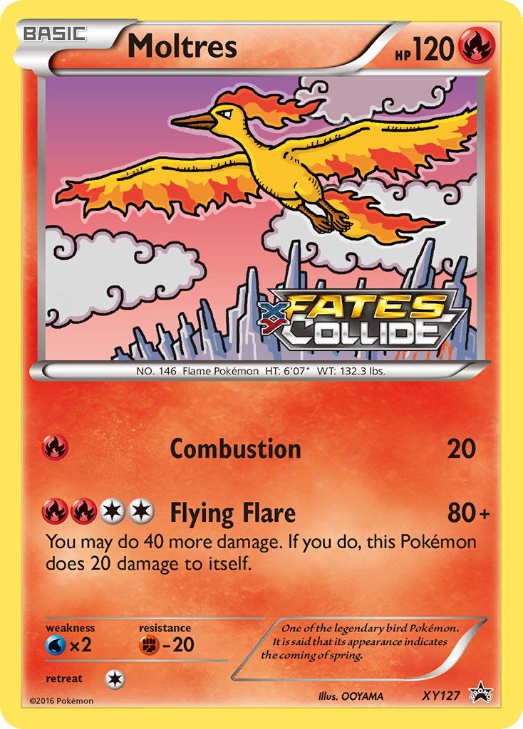 Moltres (XY127) [XY: Black Star Promos] | Shuffle n Cut Hobbies & Games