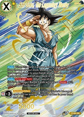 Son Goku, the Legendary Warrior (Gold Stamped) (P-291) [Promotion Cards] | Shuffle n Cut Hobbies & Games