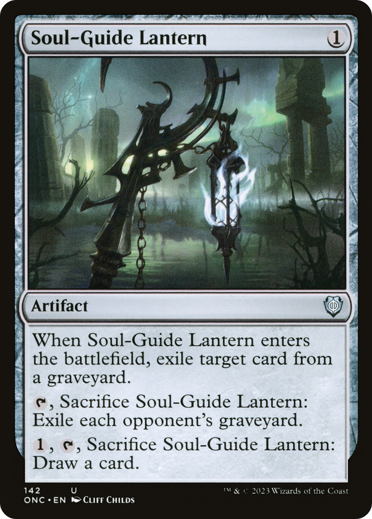 Soul-Guide Lantern [Phyrexia: All Will Be One Commander] | Shuffle n Cut Hobbies & Games