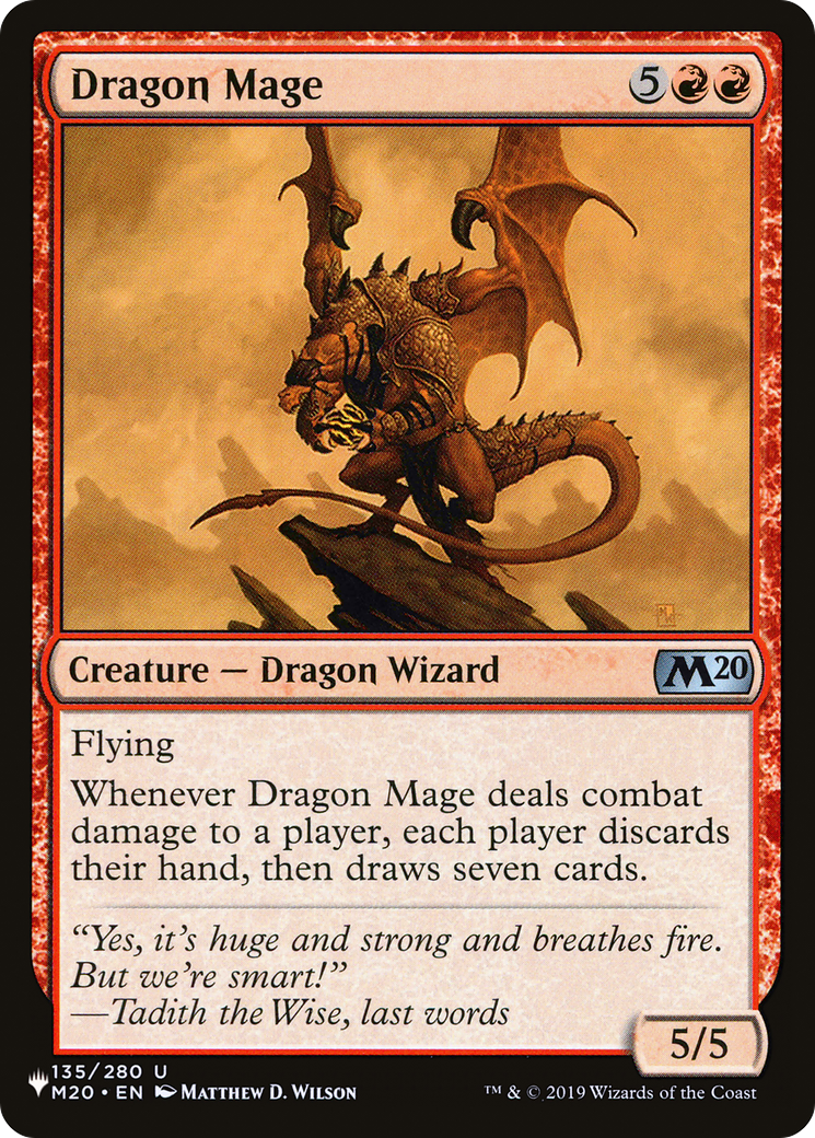 Dragon Mage [The List] | Shuffle n Cut Hobbies & Games