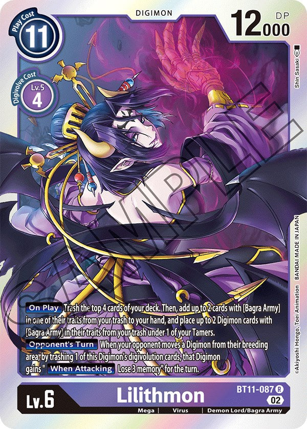 Lilithmon [BT11-087] [Dimensional Phase] | Shuffle n Cut Hobbies & Games