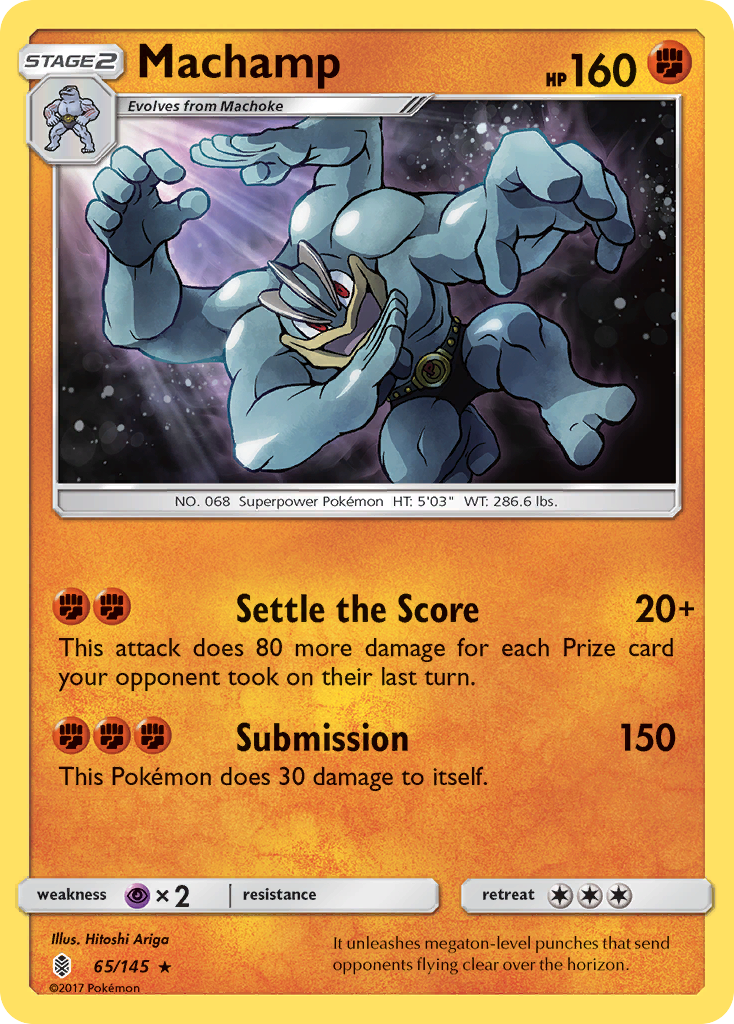 Machamp (65/145) [Sun & Moon: Guardians Rising] | Shuffle n Cut Hobbies & Games