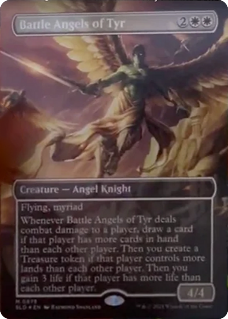 Battle Angels of Tyr (Rainbow Foil) [Secret Lair Drop Series] | Shuffle n Cut Hobbies & Games