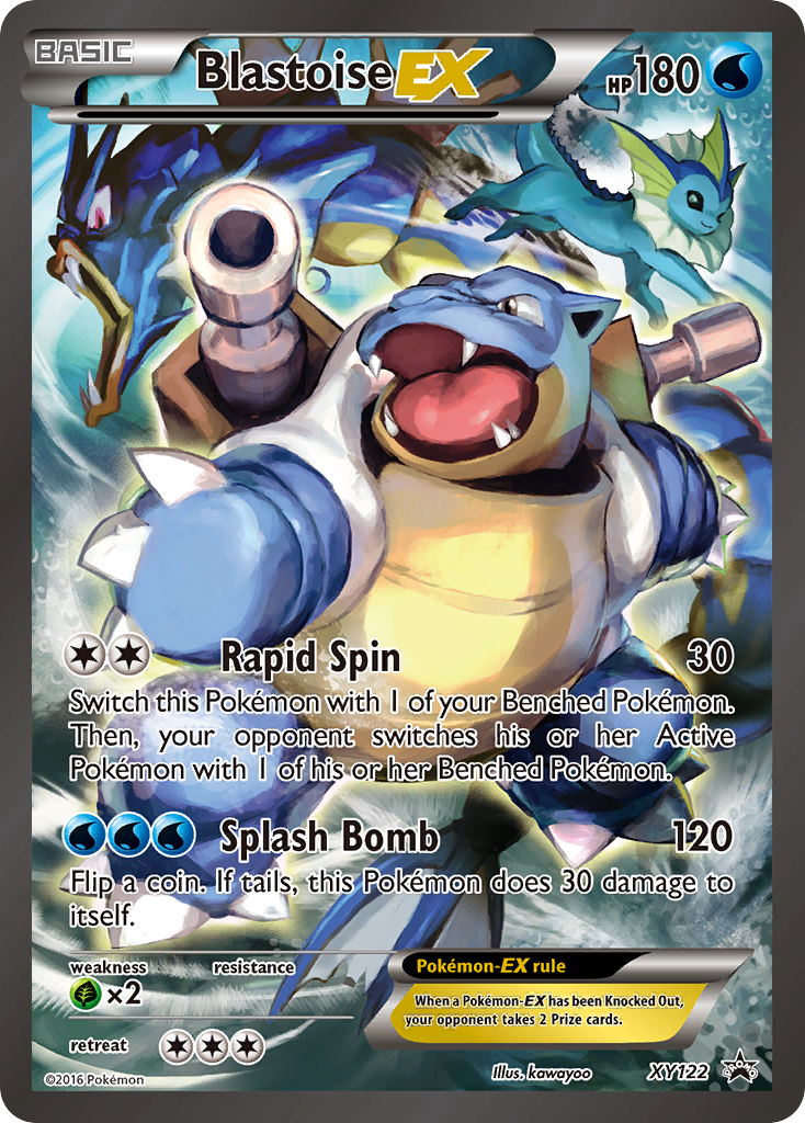 Blastoise EX (XY122) [XY: Black Star Promos] | Shuffle n Cut Hobbies & Games