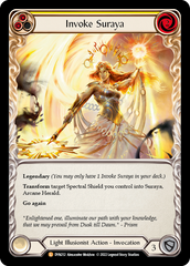 Invoke Suraya // Suraya, Archangel of Knowledge [DYN212] (Dynasty)  Rainbow Foil | Shuffle n Cut Hobbies & Games