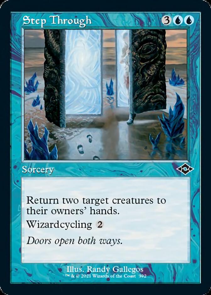 Step Through (Retro Foil Etched) [Modern Horizons 2] | Shuffle n Cut Hobbies & Games