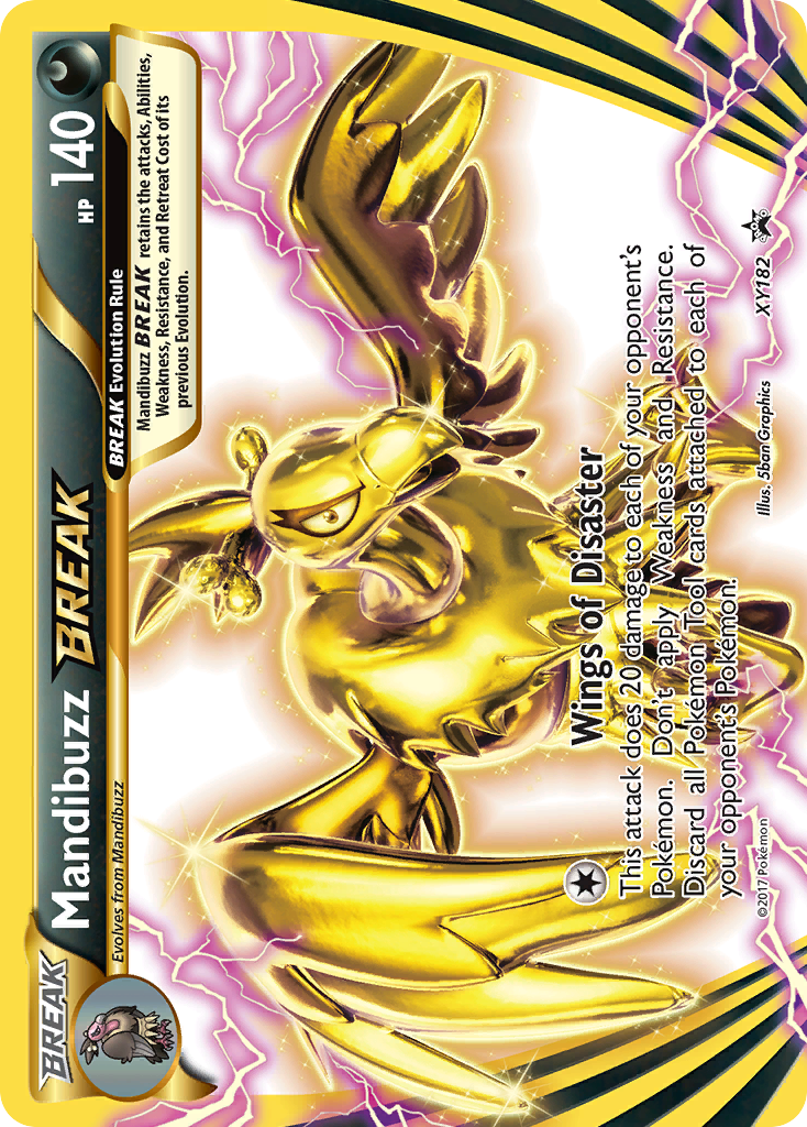 Mandibuzz BREAK (XY182) [XY: Black Star Promos] | Shuffle n Cut Hobbies & Games