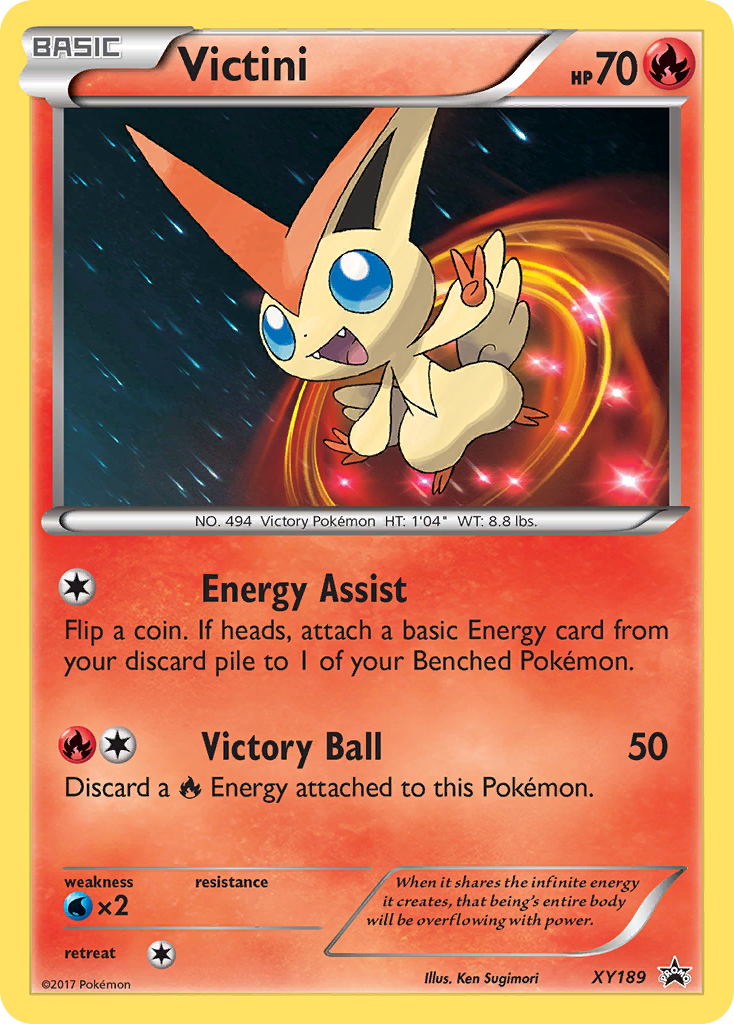 Victini (XY189) [XY: Black Star Promos] | Shuffle n Cut Hobbies & Games