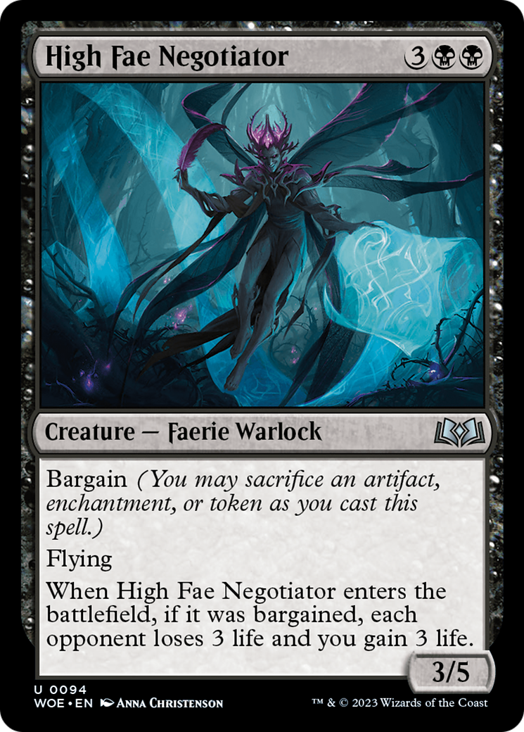 High Fae Negotiator [Wilds of Eldraine] | Shuffle n Cut Hobbies & Games