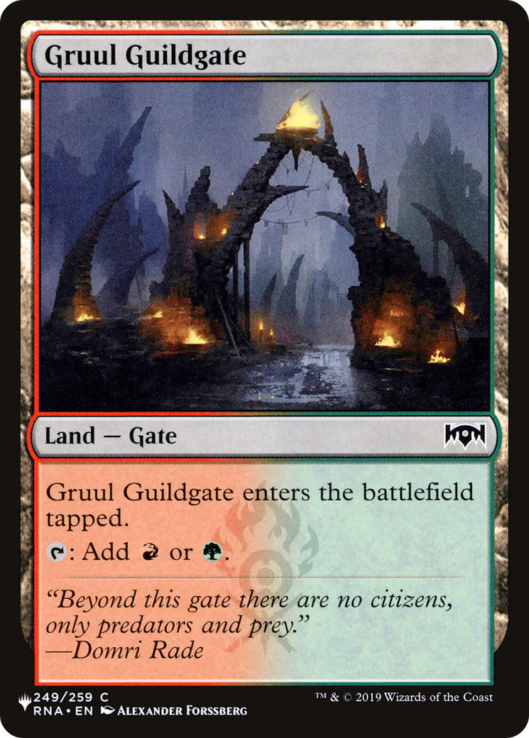 Gruul Guildgate [The List] | Shuffle n Cut Hobbies & Games