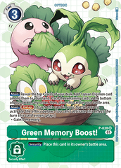 Green Memory Boost! [P-038] (Box Promotion Pack - Next Adventure) [Promotional Cards] | Shuffle n Cut Hobbies & Games