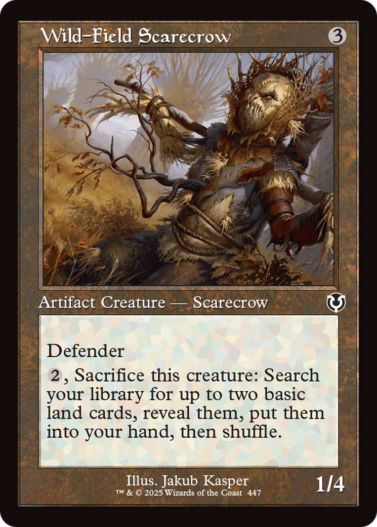 Wild-Field Scarecrow (Retro Frame) [Innistrad Remastered] | Shuffle n Cut Hobbies & Games