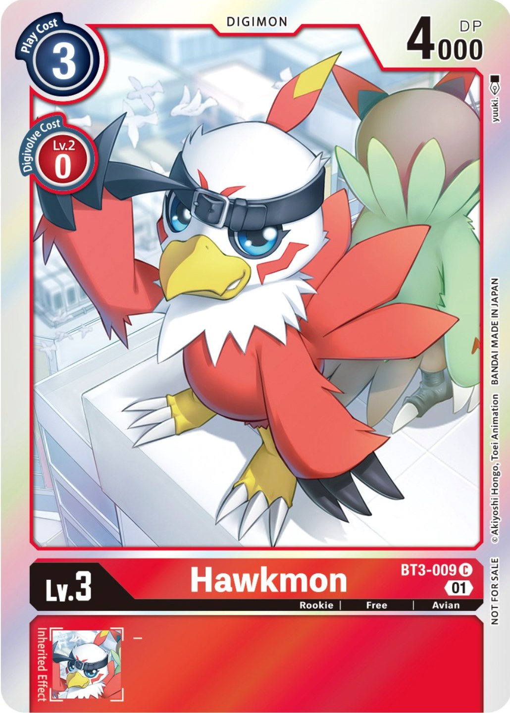 Hawkmon [BT3-009] (ST-11 Special Entry Pack) [Release Special Booster Promos] | Shuffle n Cut Hobbies & Games