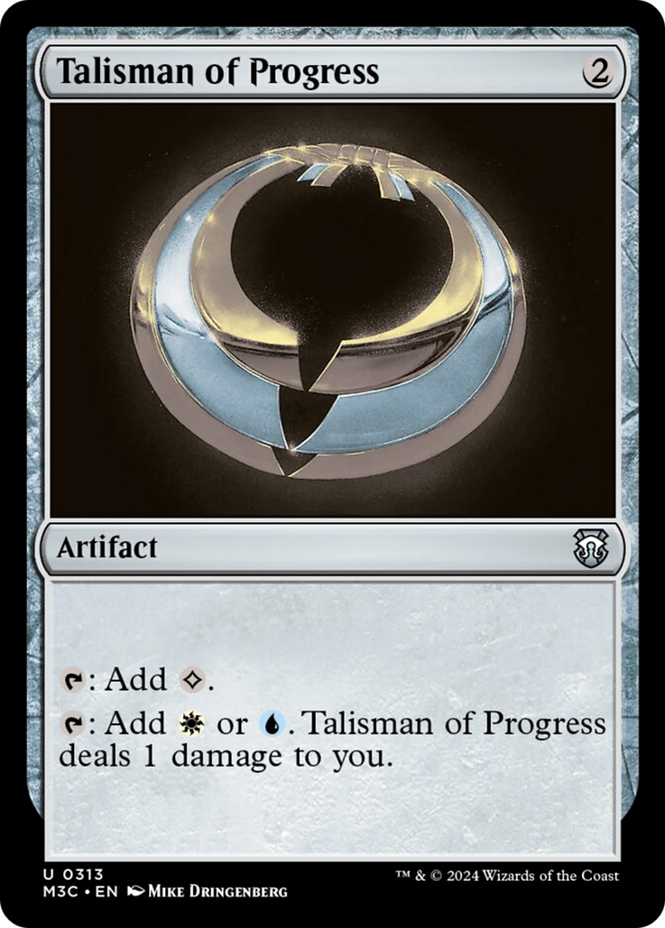 Talisman of Progress [Modern Horizons 3 Commander] | Shuffle n Cut Hobbies & Games