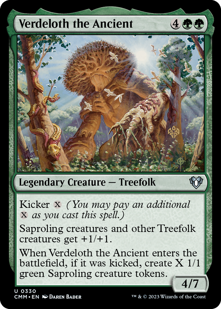 Verdeloth the Ancient [Commander Masters] | Shuffle n Cut Hobbies & Games