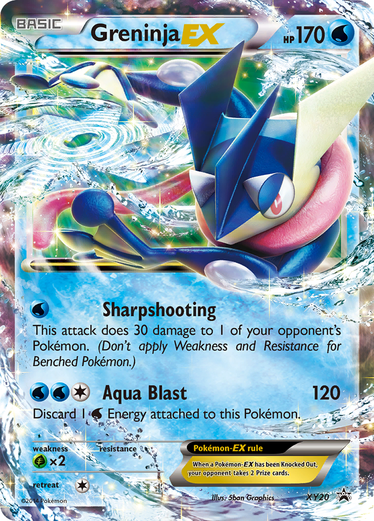 Greninja EX (XY20) [XY: Black Star Promos] | Shuffle n Cut Hobbies & Games