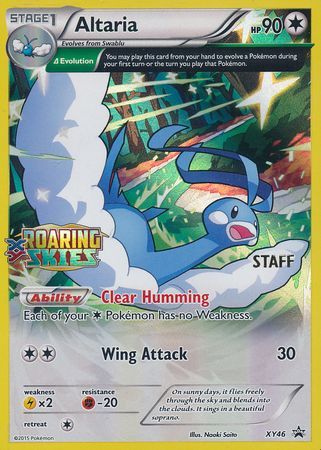 Altaria (XY46) (Staff) [XY: Black Star Promos] | Shuffle n Cut Hobbies & Games