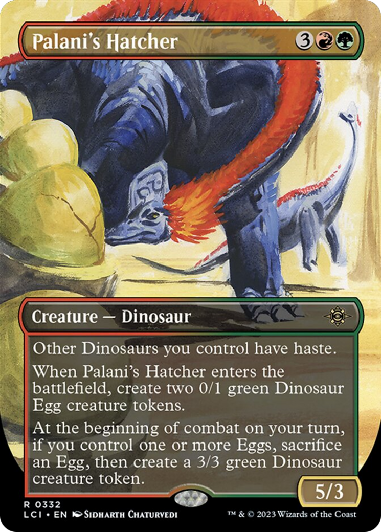 Palani's Hatcher (Borderless) [The Lost Caverns of Ixalan] | Shuffle n Cut Hobbies & Games