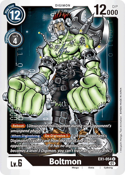 Boltmon [EX1-054] [Classic Collection] | Shuffle n Cut Hobbies & Games