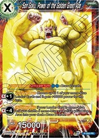 Son Goku, Power of the Golden Great Ape (P-250) [Promotion Cards] | Shuffle n Cut Hobbies & Games