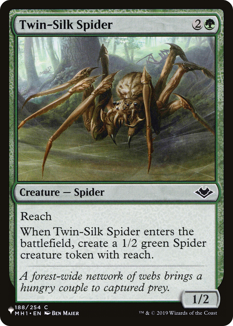 Twin-Silk Spider [The List] | Shuffle n Cut Hobbies & Games