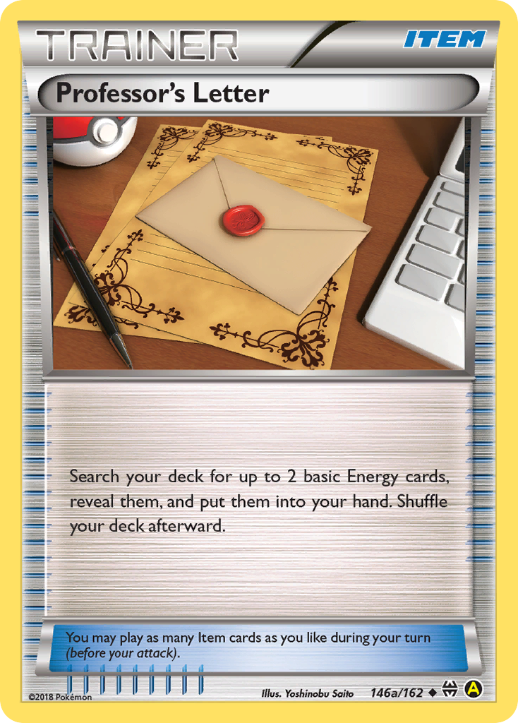 Professor's Letter (146a/162) [Alternate Art Promos] | Shuffle n Cut Hobbies & Games