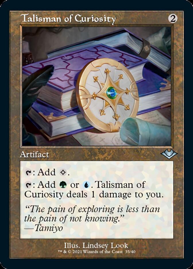 Talisman of Curiosity (Retro) [Modern Horizons] | Shuffle n Cut Hobbies & Games