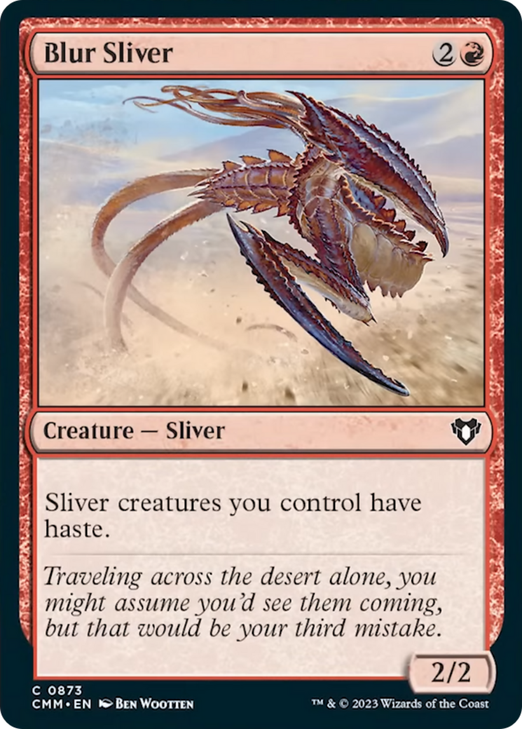 Blur Sliver [Commander Masters] | Shuffle n Cut Hobbies & Games