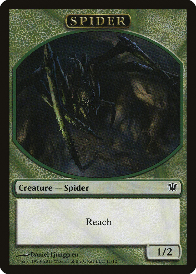 Insect // Spider Double-Sided Token [Innistrad Remastered Tokens] | Shuffle n Cut Hobbies & Games