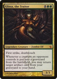 Glissa, the Traitor (Mirrodin Besieged) [Oversize Cards] | Shuffle n Cut Hobbies & Games