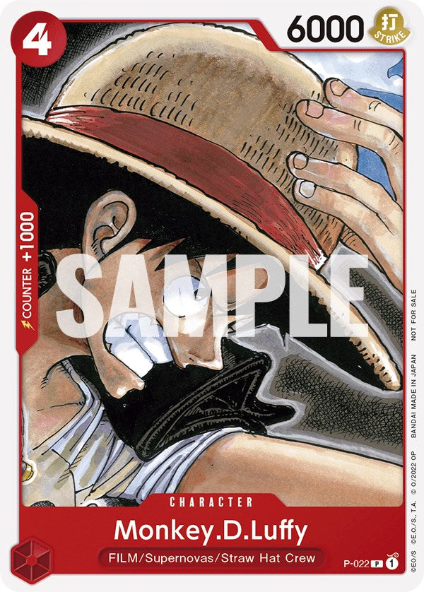 Monkey.D.Luffy (One Piece Film Red) [One Piece Promotion Cards] | Shuffle n Cut Hobbies & Games