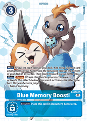 Blue Memory Boost! [P-036] (Box Promotion Pack - Next Adventure) [Promotional Cards] | Shuffle n Cut Hobbies & Games