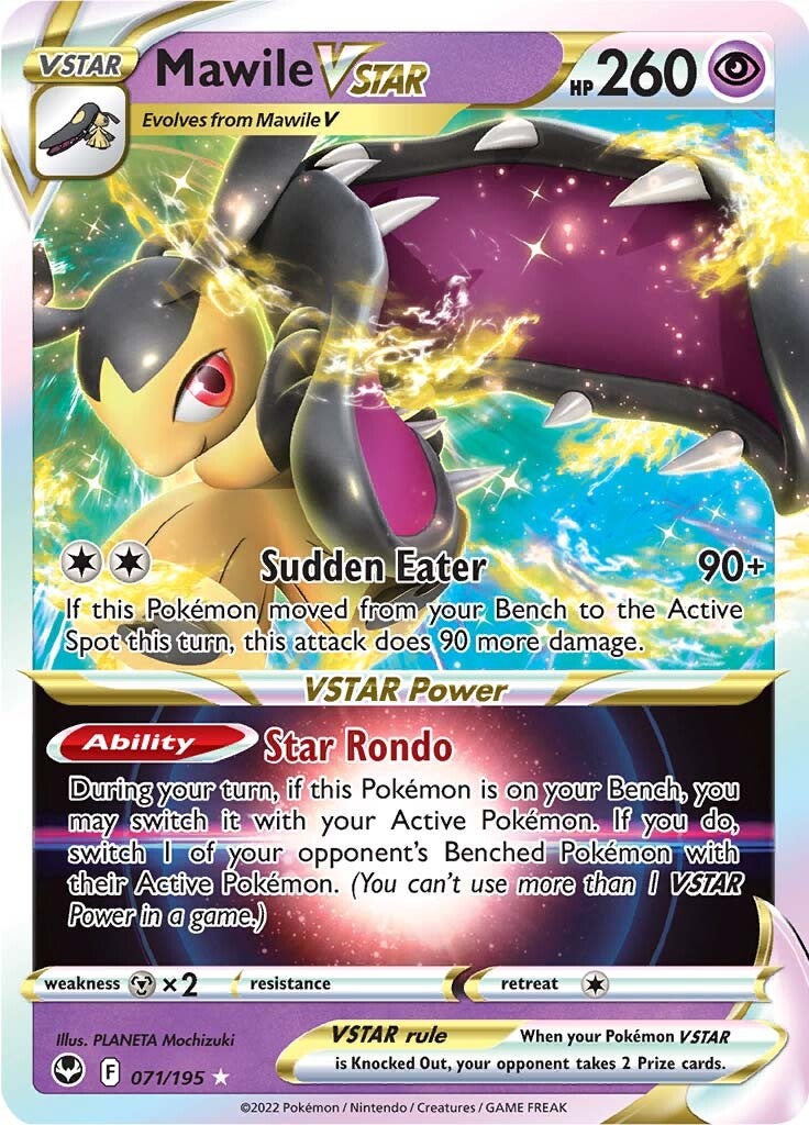 Mawile VSTAR (071/195) [Sword & Shield: Silver Tempest] | Shuffle n Cut Hobbies & Games