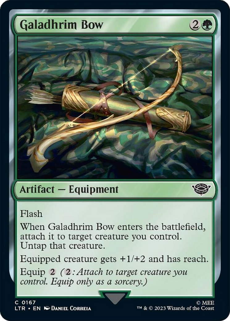 Galadhrim Bow [The Lord of the Rings: Tales of Middle-Earth] | Shuffle n Cut Hobbies & Games