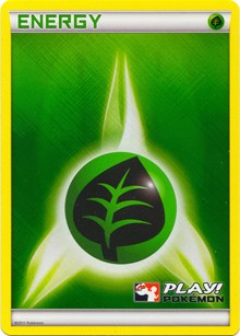 Grass Energy (2011 Play Pokemon Promo) [League & Championship Cards] | Shuffle n Cut Hobbies & Games