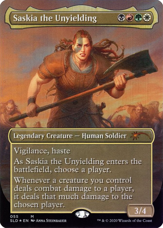 Saskia the Unyielding [Secret Lair Drop Series] | Shuffle n Cut Hobbies & Games