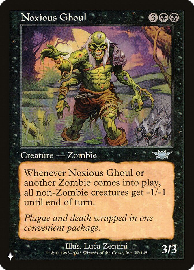 Noxious Ghoul [The List] | Shuffle n Cut Hobbies & Games