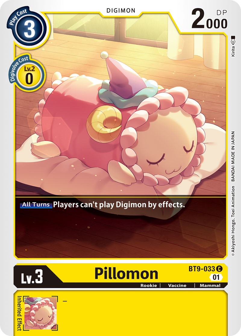 Pillomon [BT9-033] [X Record] | Shuffle n Cut Hobbies & Games