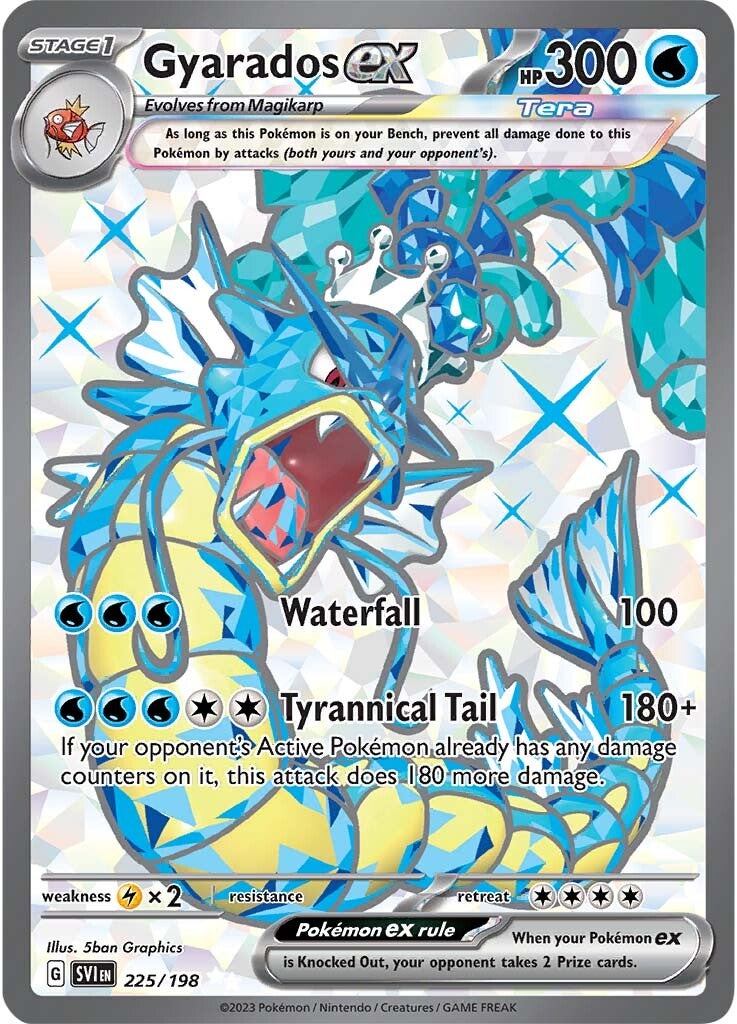 Gyarados ex (225/198) [Scarlet & Violet: Base Set] | Shuffle n Cut Hobbies & Games